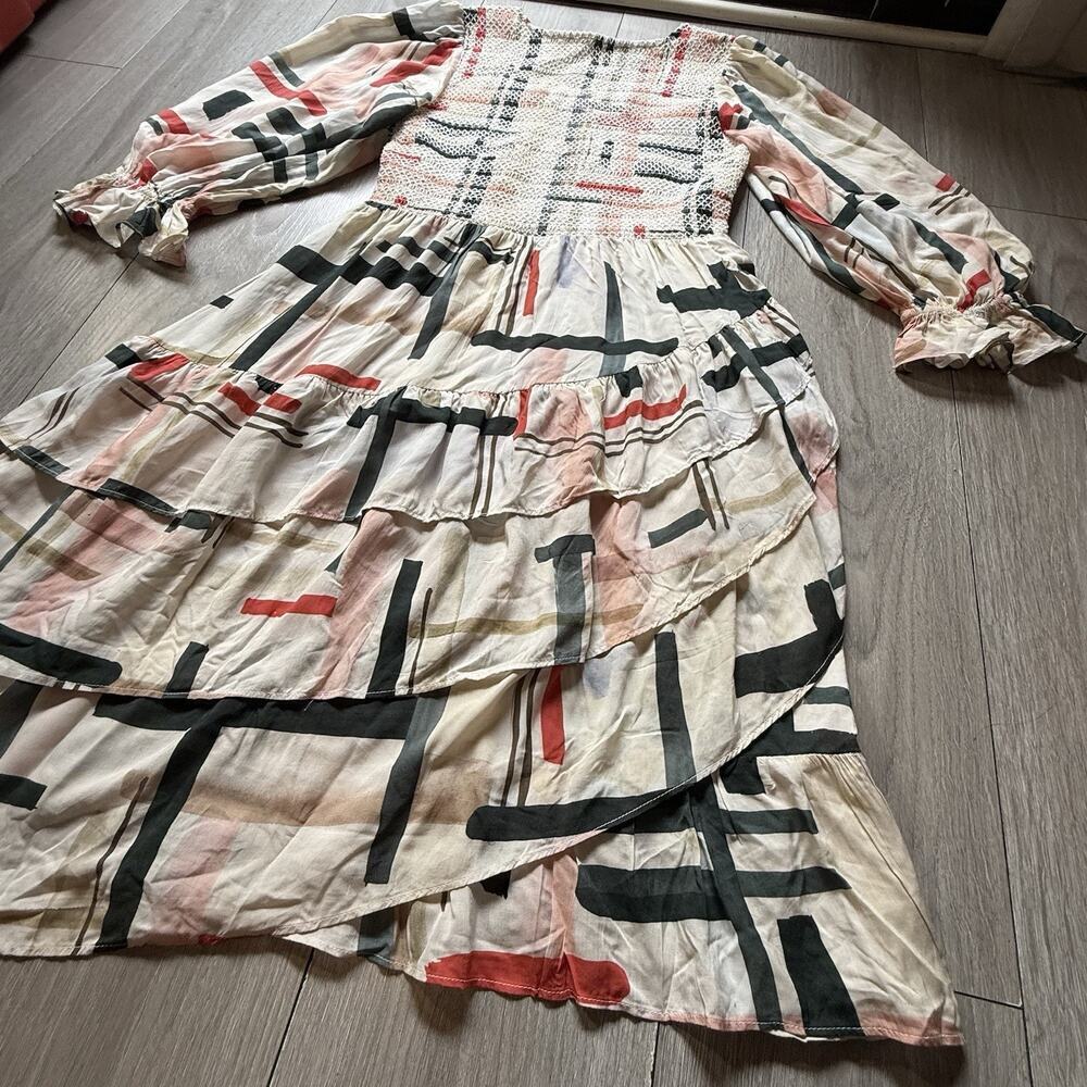 JessaKae Multi-Color Patterned Mini Dress - Picture 14 of 14